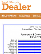 Rural Lifesytyle Dealer Study Ranks Motorcycle, UTV Dealers for Website Effectiveness